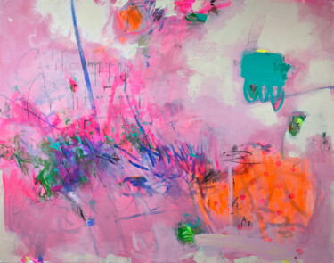 Painting titled "IMMC" by Lenta Markevich, Original Artwork, Acrylic