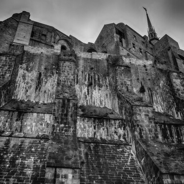 Photographie intitulée "Mont Saint Michel 05" par Franz Hümpfner, Œuvre d'art originale, Photographie argentique
