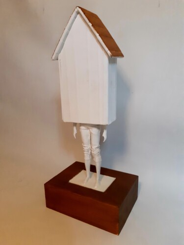 Scultura intitolato "Holydays 2020-21" da Fournier, Opera d'arte originale, Resina