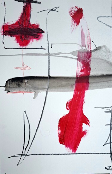 제목이 "Ermite 13"인 미술작품 Mark Peintre로, 원작, 아크릴