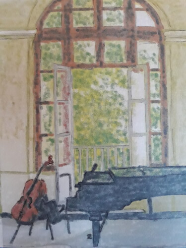 "Pianoforte" başlıklı Dijital Sanat Mary Sargent tarafından, Orijinal sanat, Dijital Resim