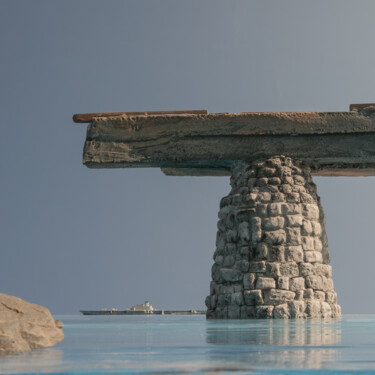Broken bridge 33 Photography titled "Broken bridge 33" by Gaspard De Gouges, Original Artwork, Digital Photography