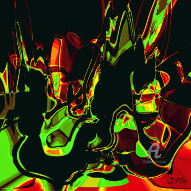Arte digital titulada "Abisal" por Joseph Pllo, Obra de arte original, Pintura Digital