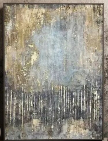 Painting titled "Hidden Forest" by Phill Bello, Original Artwork, Oil