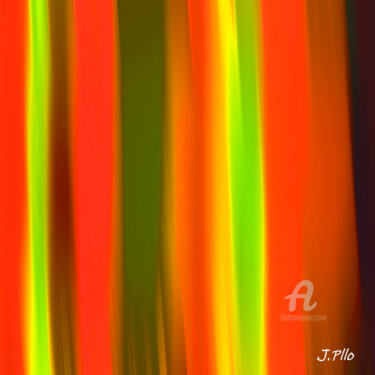 Arte digital titulada "Red" por Joseph Pllo, Obra de arte original, Pintura Digital