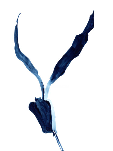 Talk To The Wind I Peinture intitulée "Talk To The Wind I" par Alison Vignault, Œuvre d'art originale, Gouache