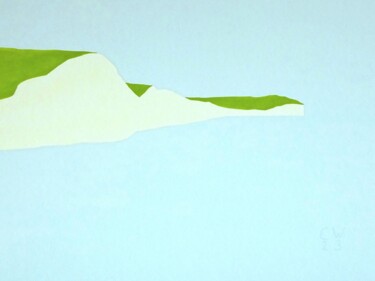 Schilderij getiteld "coast 2.23" door Ed Weyden, Origineel Kunstwerk, Acryl