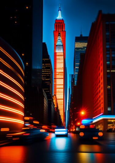 LA NUIT DE NEW YORK AU LEVER DU SOLEIL