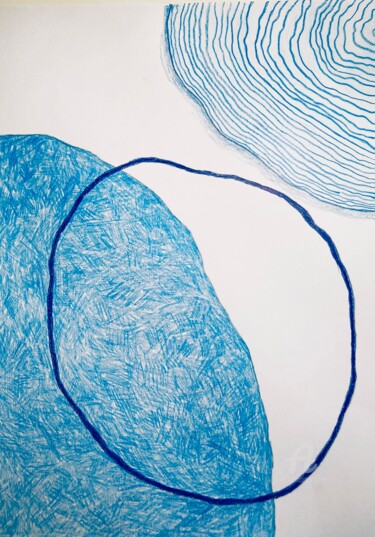 Few more kisses to go 图画 标题为“Few more kisses to…” 由Abstractart.Style, 原创艺术品, 铅笔
