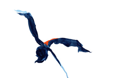 Talk To The Wind II Peinture intitulée "Talk To The Wind II" par Alison Vignault, Œuvre d'art originale, Gouache