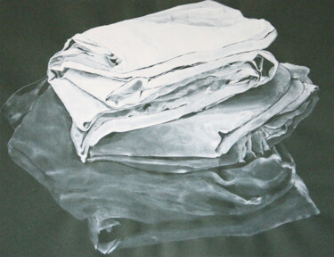 Peinture intitulée "Chevet" par Alison Vignault, Œuvre d'art originale, Gouache Monté sur Carton