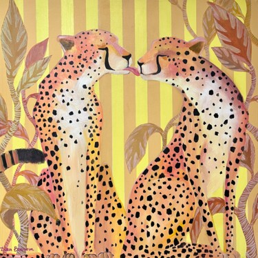绘画 标题为“Mi Amor. Acrylic pa…” 由Daria Borisova, 原创艺术品, 丙烯
