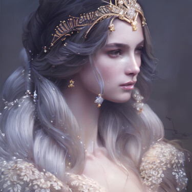 Digital Arts titled "Royal" by Mystic Muse, Original Artwork, AI generated image