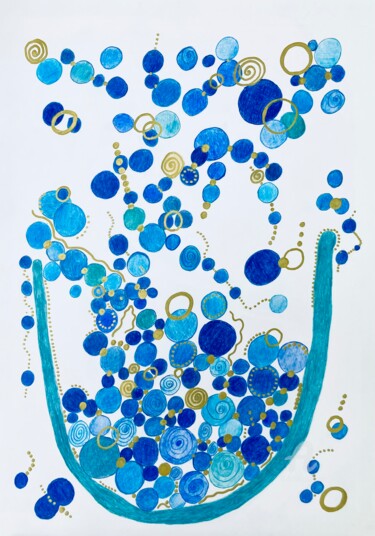 图画 标题为“JUST AS THE STAR” 由Abstractart.Style, 原创艺术品, 铅笔