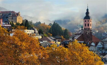 Fotografie mit dem Titel "Baden-Baden IM HERB…" von Sigrun Neumann (Sineu), Original-Kunstwerk, Nicht bearbeitete Fotografie