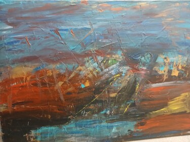 Painting titled "Arte viva" by Emanuel Bruno Andrade, Original Artwork, Acrylic