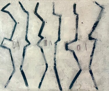 Peinture intitulée "Formes1" par Conceycam, Œuvre d'art originale, Acrylique Monté sur Châssis en bois