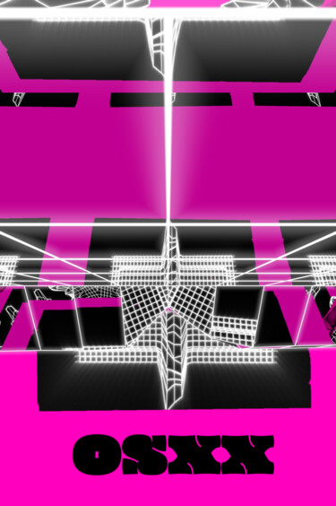 Arts numériques intitulée "✝️ Projection Part5✝️" par Oshexx, Œuvre d'art originale, Collage numérique