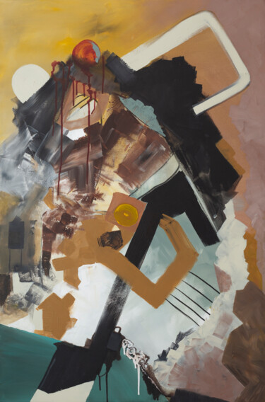 绘画 标题为“composizione_09_23” 由Salvatore Balice, 原创艺术品, 丙烯