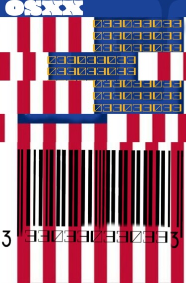 Arts numériques intitulée "🇺🇸033Obsession Fetis…" par Oshexx, Œuvre d'art originale, Modélisation 3D