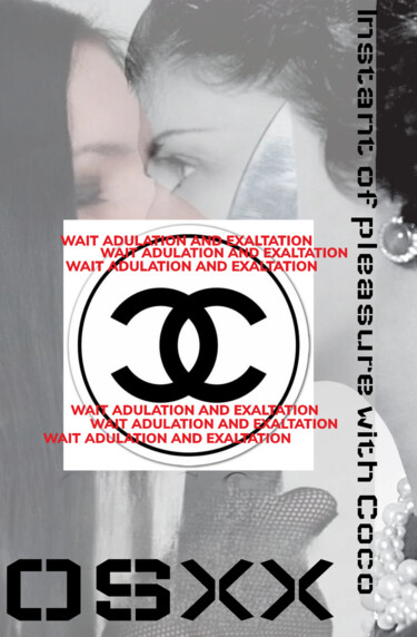 Arts numériques intitulée ".... Pleasure with…" par Oshexx, Œuvre d'art originale, Photo montage