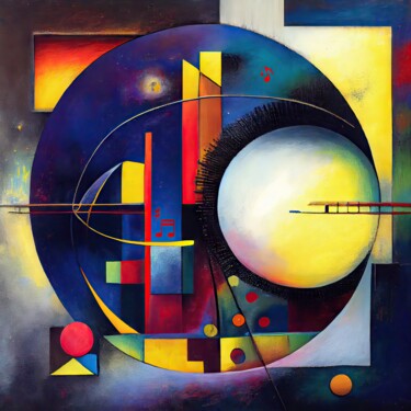 数字艺术 标题为“Abstract Artwork #3…” 由Olga Sukhikh (Lolly Shine), 原创艺术品, AI生成的图像