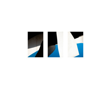 Photography titled "Composition bleue,…" by Caroline Constant, Original Artwork, Digital Photography