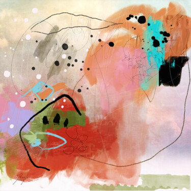 Arts numériques intitulée "Take me away" par Chantal Proulx, Œuvre d'art originale, Peinture numérique
