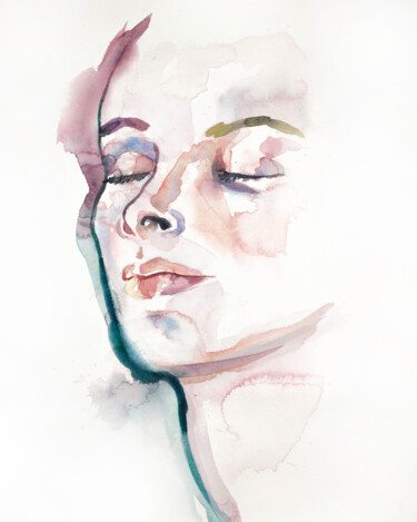 Evanescent No. 3 Painting titled "Evanescent No. 3" by Elizabeth Becker, Original Artwork, Watercolor