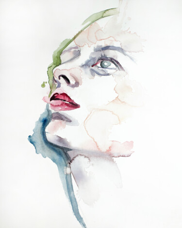 Faith No. 2 绘画 标题为“Faith No. 2” 由Elizabeth Becker, 原创艺术品, 水彩
