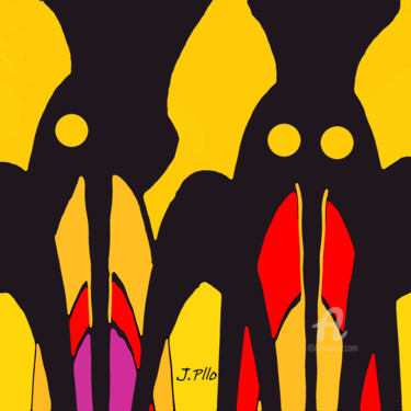 Arte digital titulada "Setsero" por Joseph Pllo, Obra de arte original, Pintura Digital