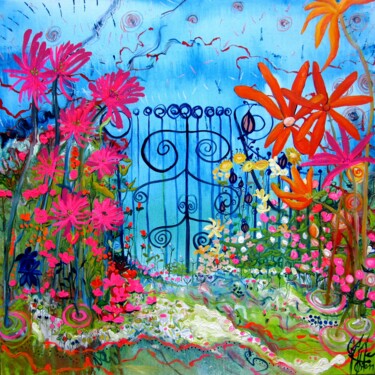 Peinture intitulée "IL ÉTAIT UNE FOIS..." par Isabelle Brisset, Œuvre d'art originale, Huile
