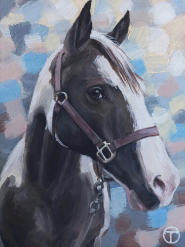 "Horse 17" başlıklı Tablo Olia Tomkova tarafından, Orijinal sanat, Akrilik