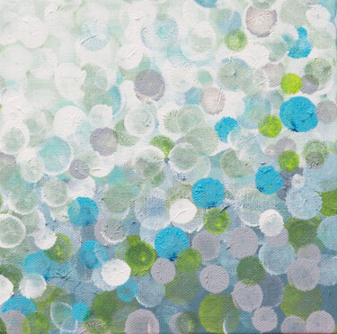 Painting titled "Infinity 3" by Hilary Winfield, Original Artwork, Acrylic Mounted on Wood Stretcher frame
