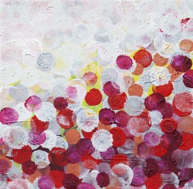 Painting titled "Infinity 4" by Hilary Winfield, Original Artwork, Acrylic Mounted on Wood Stretcher frame