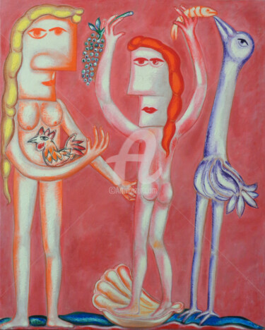 So Close so Far Peinture intitulée "So Close so Far" par Luis Fraile, Œuvre d'art originale, Huile Monté sur Châssis en bois