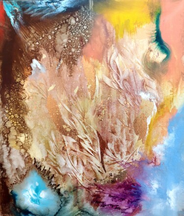 Painting titled "Enigma" by Margo Tartart, Original Artwork, Oil