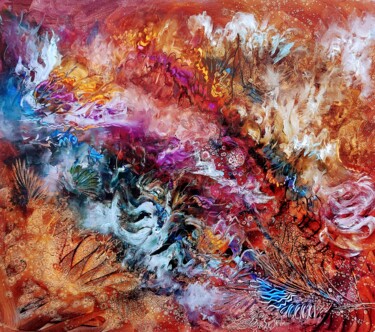 绘画 标题为“,,Songs of the Eart…” 由Margo Tartart, 原创艺术品, 油