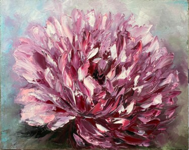 Floral Suite Ζωγραφική με τίτλο "Floral Suite" από Ludmila Gorbunova, Αυθεντικά έργα τέχνης, Λάδι Τοποθετήθηκε στο Ξύλινο φορείο σκελετό