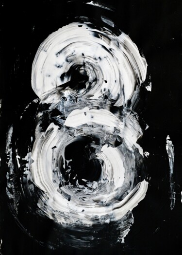 Painting titled "88.part of you" by Darya Nakvakina, Original Artwork, Acrylic
