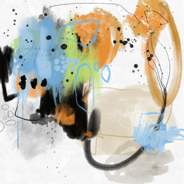 Arts numériques intitulée "Si seulement" par Chantal Proulx, Œuvre d'art originale, Peinture numérique