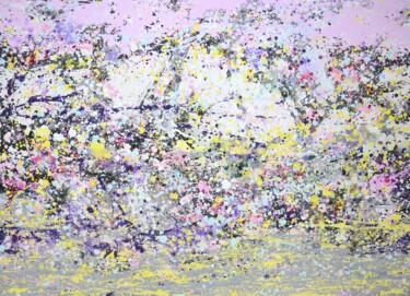 绘画 标题为“Subjective landscap…” 由Iryna Kastsova, 原创艺术品, 丙烯 安装在木质担架架上
