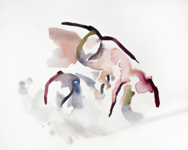 Interlude No. 3 Painting titled "Interlude No. 3" by Elizabeth Becker, Original Artwork, Watercolor