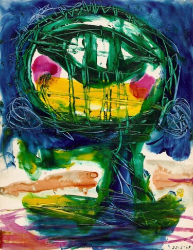 C-507 Peinture intitulée "C-507" par Jean-Thomas Bédard, Œuvre d'art originale, Acrylique