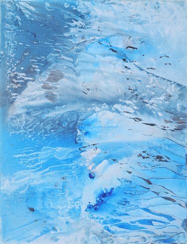 Painting titled "Polaire" by Patrícia Calmon, Original Artwork, Watercolor