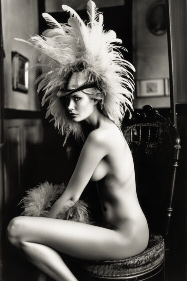 Arts numériques intitulée "Cabaret 4" par Jean Luc Michon, Œuvre d'art originale, Image générée par l'IA