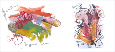 Digitale Kunst getiteld "pointing finger - m…" door Dima Dima Vil Ms Wilms (Rok Zivopisec Rock Painter), Origineel Kunstwerk…
