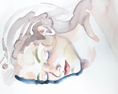 绘画 标题为“Interlude No. 8” 由Elizabeth Becker, 原创艺术品, 水彩