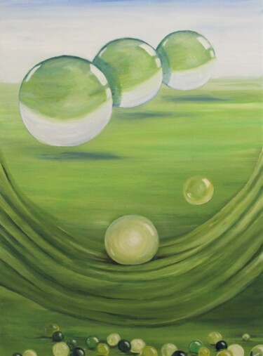 Painting titled "none" by Tammy Gauthreaux, Original Artwork, Oil Mounted on Wood Stretcher frame
