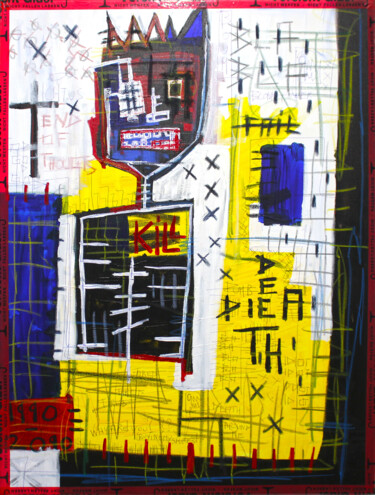 Peinture intitulée "Angel" par 0xec6d0, Œuvre d'art originale, Acrylique Monté sur Châssis en bois